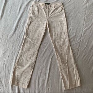 Ralph Lauren 2000s Cream Adelle Dress Pants Trousers Size 4